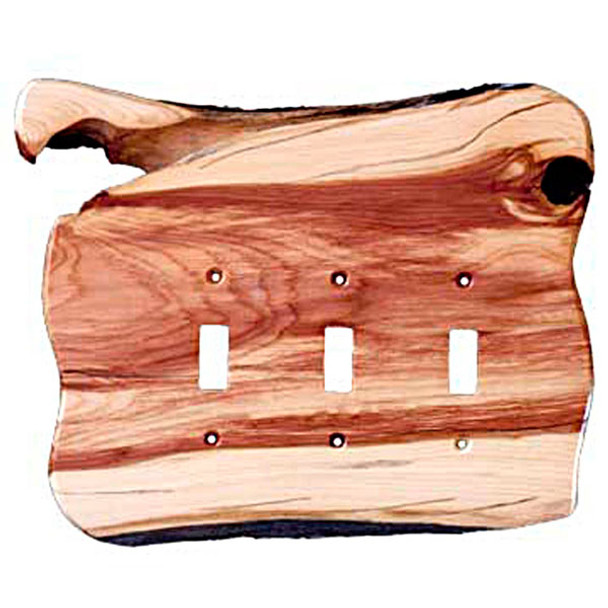 Rustic - 3 Toggle - Juniper Plate (BSH-682218)