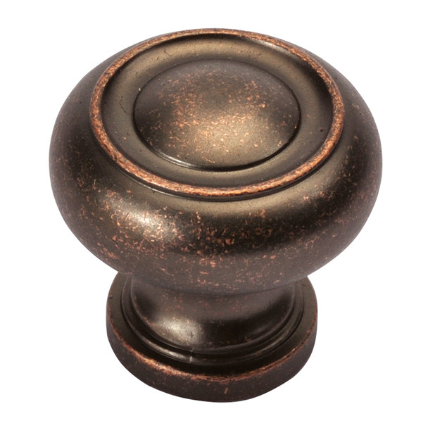 1-1/4 In. Cottage Dark Antique Copper Cabinet Knob (BPP3151-DAC)