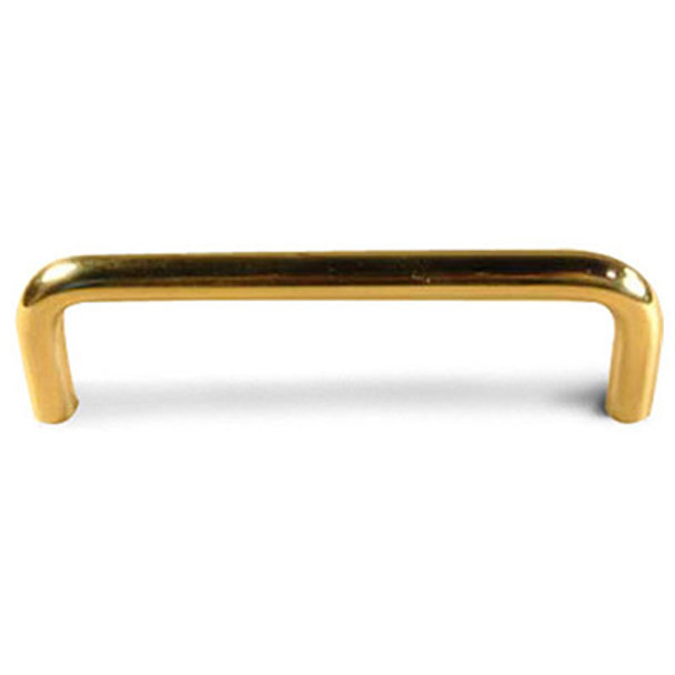 Arcade - Premium Solid Brass, Wire Pull, 96mm cc Polished Brass (CENT10036-3)