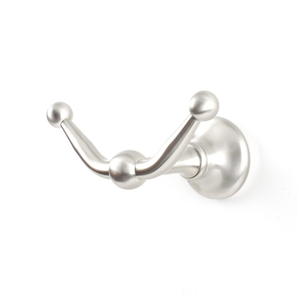 Double hook in satin nickel (CENT81610-15)