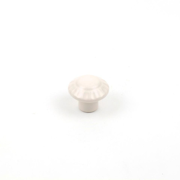 Alps - Ceramic, 1-3/8" dia. Knob, Matte Cream (CENT51027-MCR)