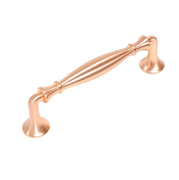 4" cc zinc die cast pull in Satin Rose Gold (CENT27867-SRG)