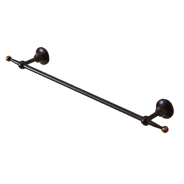 Premium Solid Brass, 18" Towel Bar, Oil Rubbed Bronze (CENT81645-ORB)