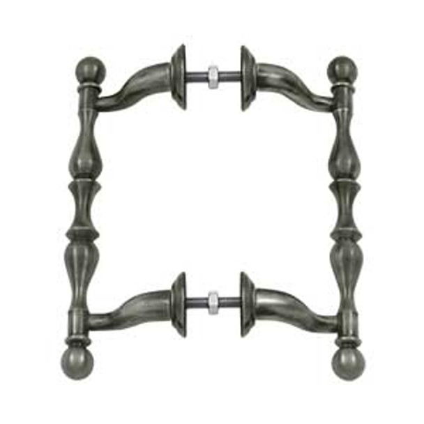 4-1/4" CTC Off-Set Back to Back Pull Set - Antique Nickel (DELH-OHP620U15A)