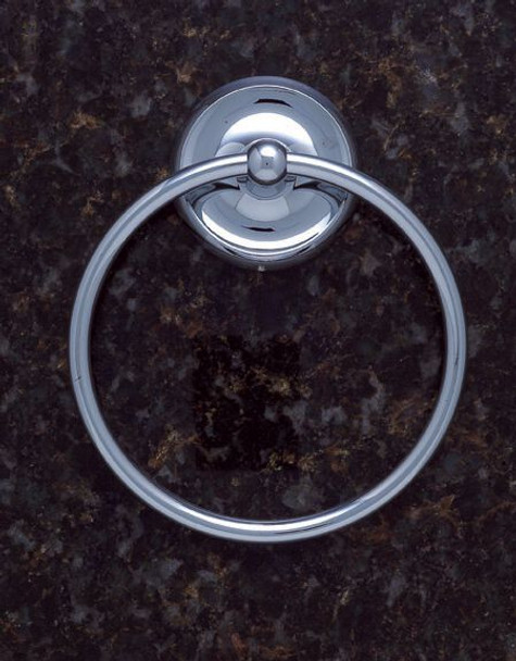 Chrome Finish Towel Ring, Concealed Screw(JVJ21406)