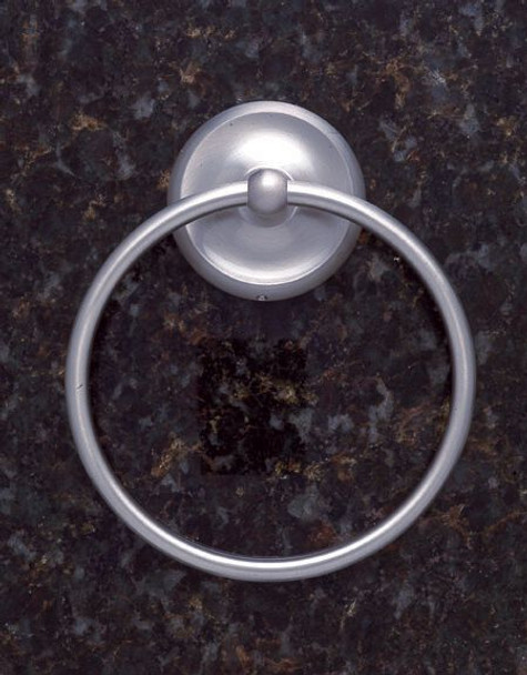 Satin Nickel Finish Towel Ring, Concealed Screw(JVJ24206)