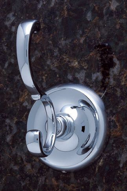 Chrome Finish Deco Robe Hook, Concealed Screw(JVJ21408)