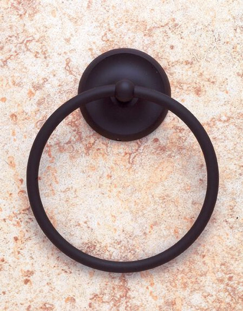 Oil Rubbed Bronze Finish Towel Ring, Concealed Screw(JVJ20106)
