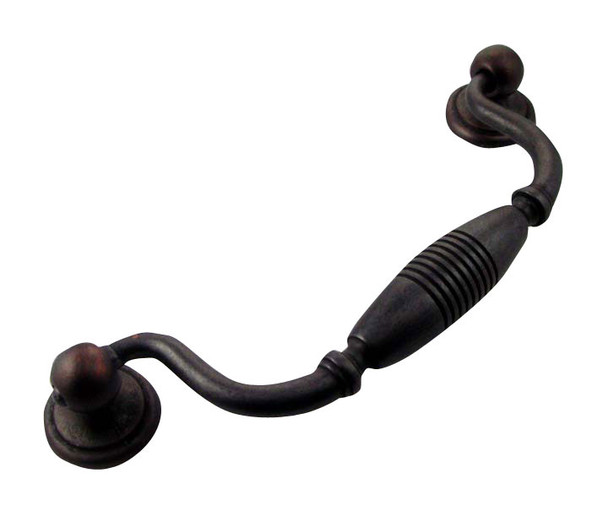 Oil Rubbed Bronze Striped Clapper Pull (MNG15913)