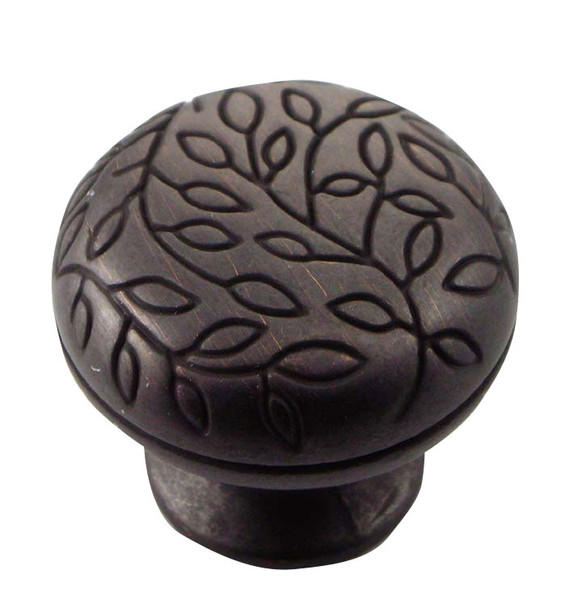 Oil Rubbed Bronze Vine Knob (MNG10213)