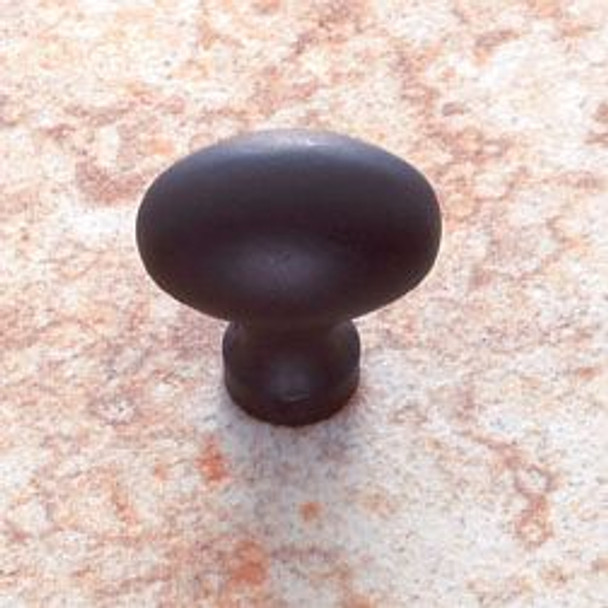 Oil Rubbed Bronze Finish Football Knob(JVJ32320)