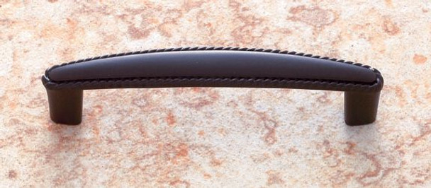 Oil Rubbed Bronze Finish 96 mm C/C Rope Edged Pull(JVJ68620)