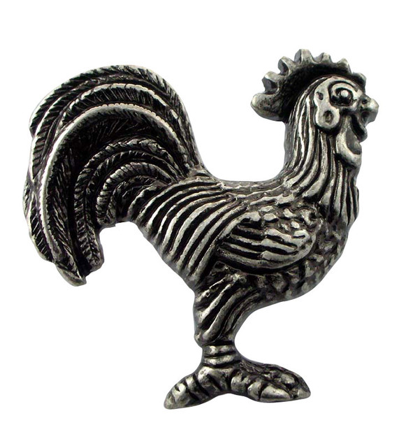 Satin Antique Nickel Rooster (MNG11011)