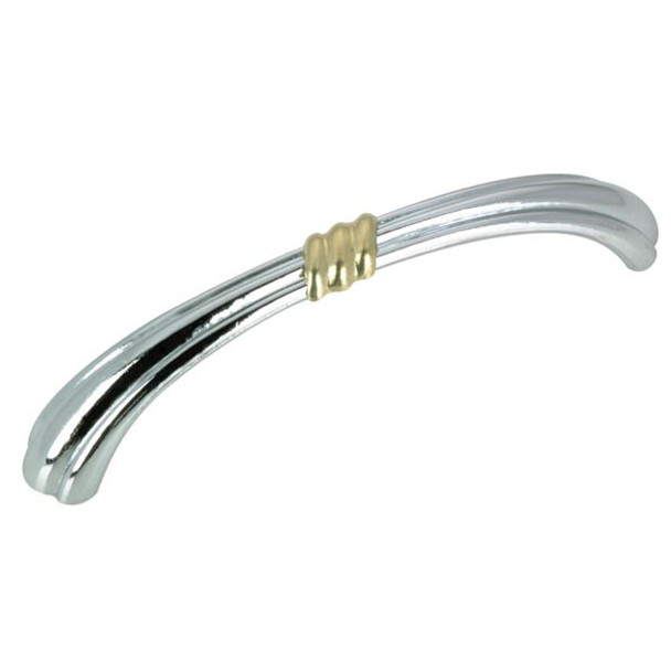 PULL MET.96MM(8/32)Chrome/Brass (RLU-30624140130)