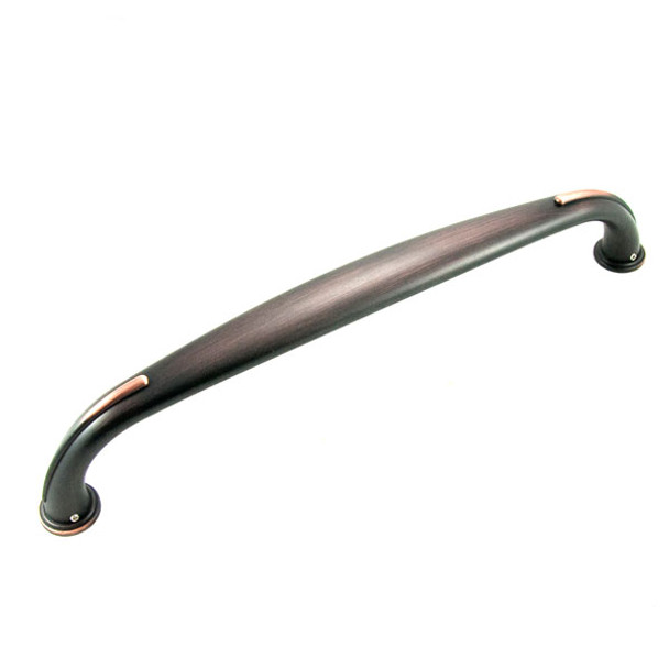 12 inch C/C Plain w/ Line Edges Door Pull (RKIPH6626VB)