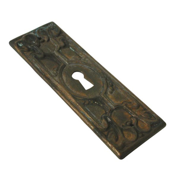 KEY HOLE PLATE VERT.ANT.BRASS (RLU-44900AE)