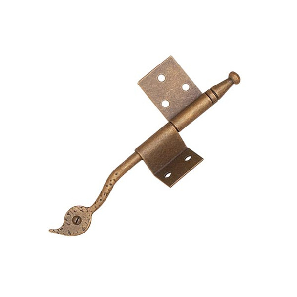 FORG.IRON HINGE LEFT BURN.BRAS (RLU-39142603BB)