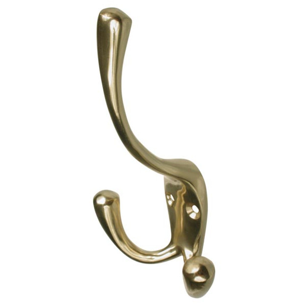 TRIPLE HOOK 115 X 71 BRASS (RLU-5611130)