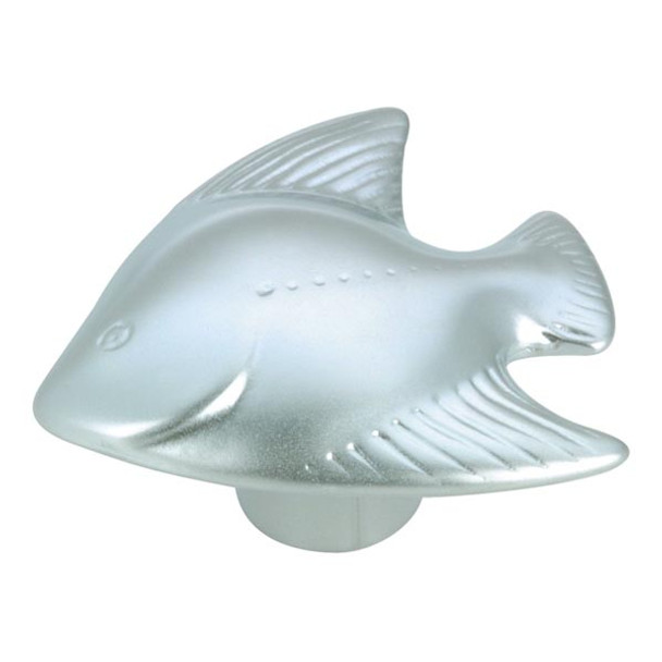 KNOB MET.FISH(8/32)SAT.CHROME (RLU-852175)