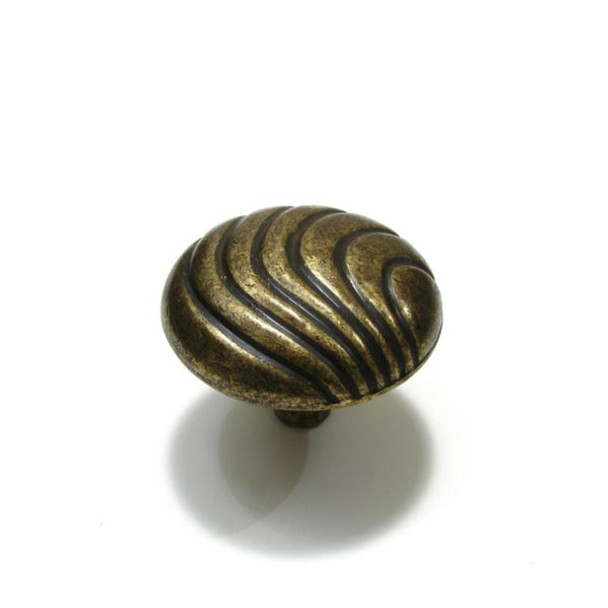 KNOB MET.35MM(M4)Burnished BrassASS (RLU-91735BB)