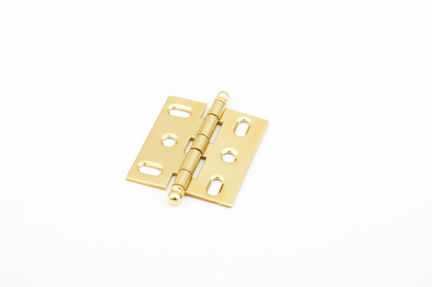 Ball Tip Mortise Hinge, Polished Brass(SCH1111B-03)