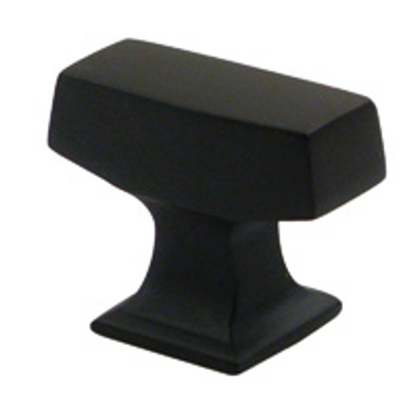 Oil Rubbed Bronze 1 3/8" Rectangle Knob (RWR-999ORB)