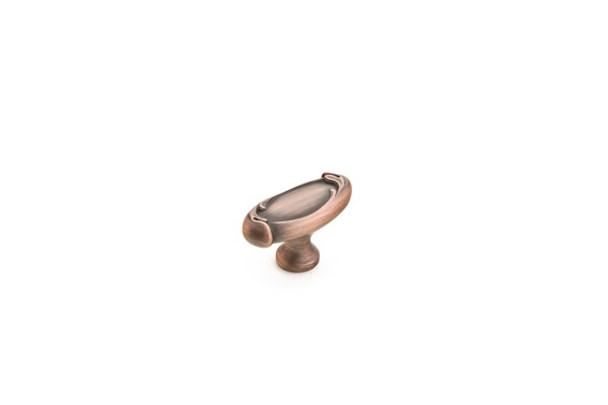 Knob, Oval, Empire Bronze, 1-7/8in (SCH-261-EBZ)