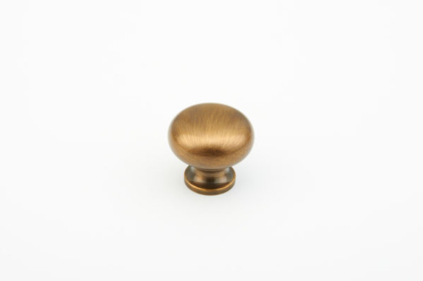 1-1/4" Antique Brass Knob(SCH706-AB)