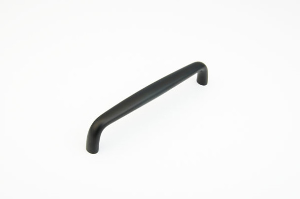 Flat Black Appliance Pull, 10" cc(SCH739-FB)