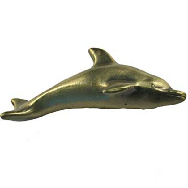 Dolphin Knob - Antique Brass (SIE-681236)