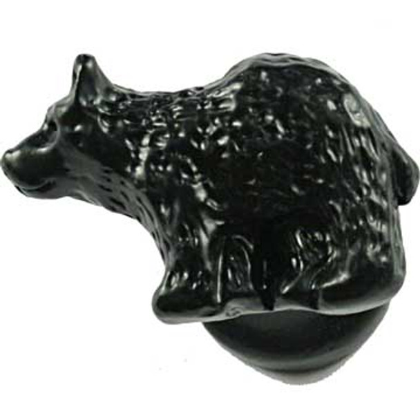 Bear Knob - Left Facing - Black (SIE-681304)