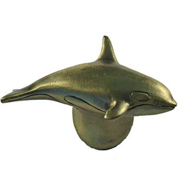 Orca Knob - Antique Brass (SIE-681239)