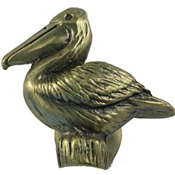 Pelican Knob -Antique Brass (SIE-681240)