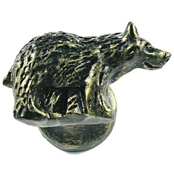 Bear Knob - Right Facing - Bronzed Black (SIE-681225)