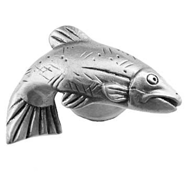 Fish Knob - Right Facing - Pewter (SIE-681384)