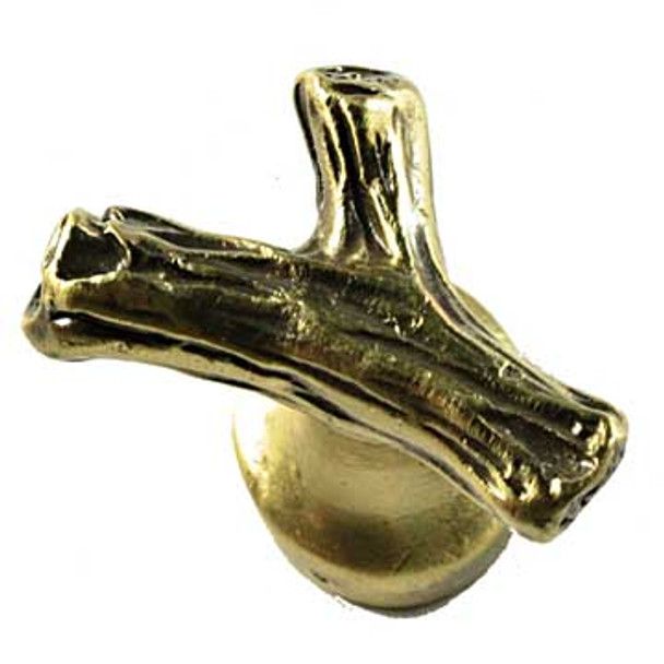 Branch Knob - Antique Brass (SIE-681332)