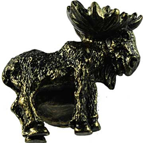 Realistic Moose Knob - Right Facing - Bronzed Black (SIE-681378)