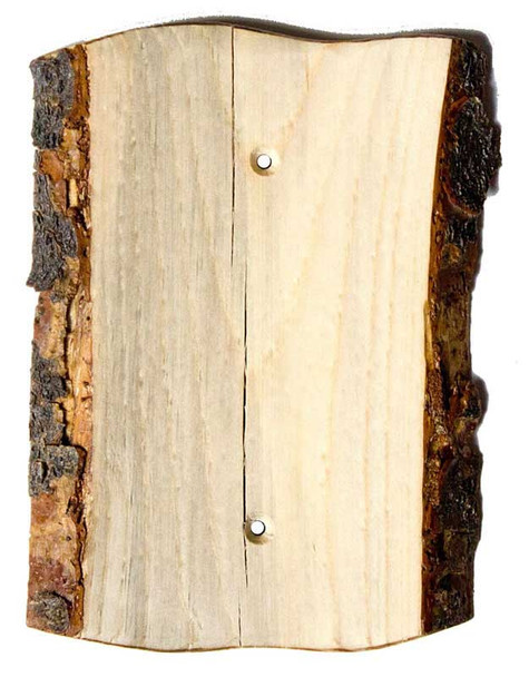 Rustic Toggle / Duplex Outlet Combo Switch Plate - Finished Juniper (682550)