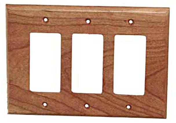 Traditional 1 Rocker Switch Plate - Finished Juniper (682261)