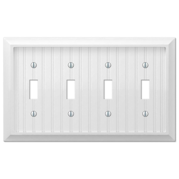 COTTAGE WHITE CMPSIT WOOD 4T WPLT (TAC-279T4W)