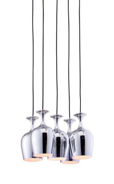 Ceiling Lamps - Esteban Ceiling Lamp in Chrome (50147)