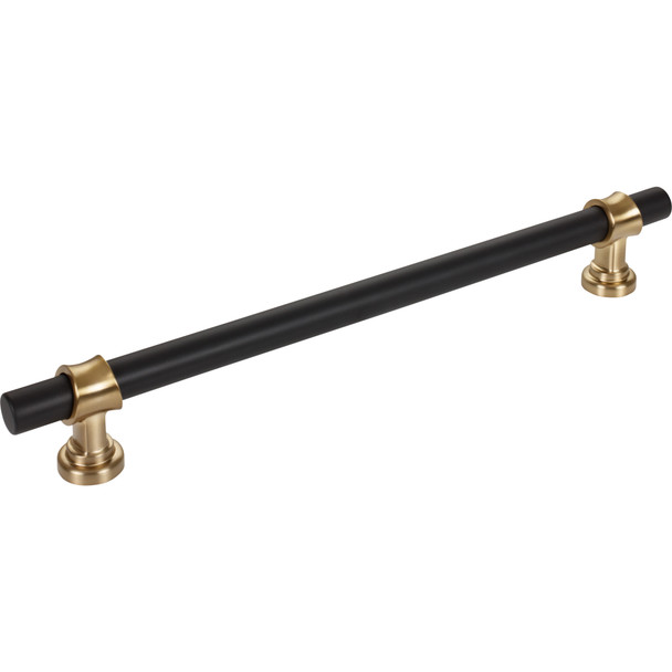 12" CTC Bit Appliance Pull - Flat Black and Honey Bronze 