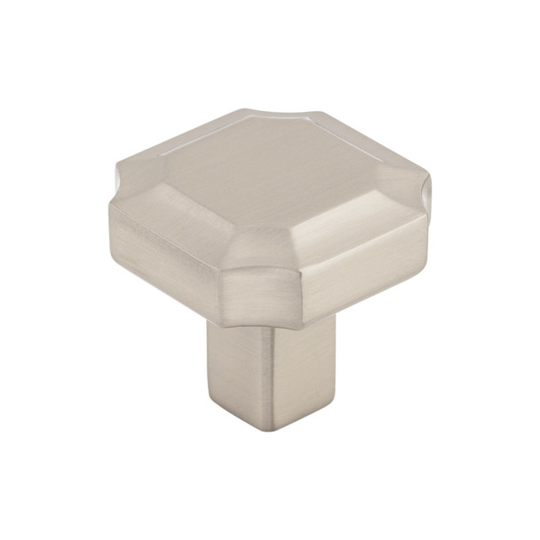 1-1/4" Davenport Knob - Brushed Satin Nickel
