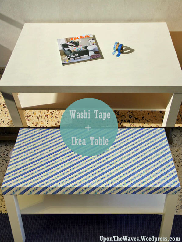 Washi-Tape-On-Ikea-Table Washi-Tape-On-Ikea-Table