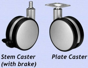 Stem Caster vs Plate Caster Stem Caster vs Plate Caster
