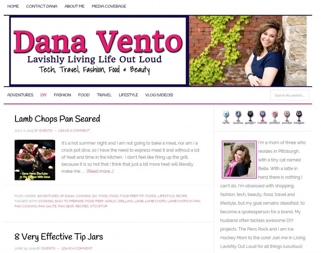 Dana Vento Blog