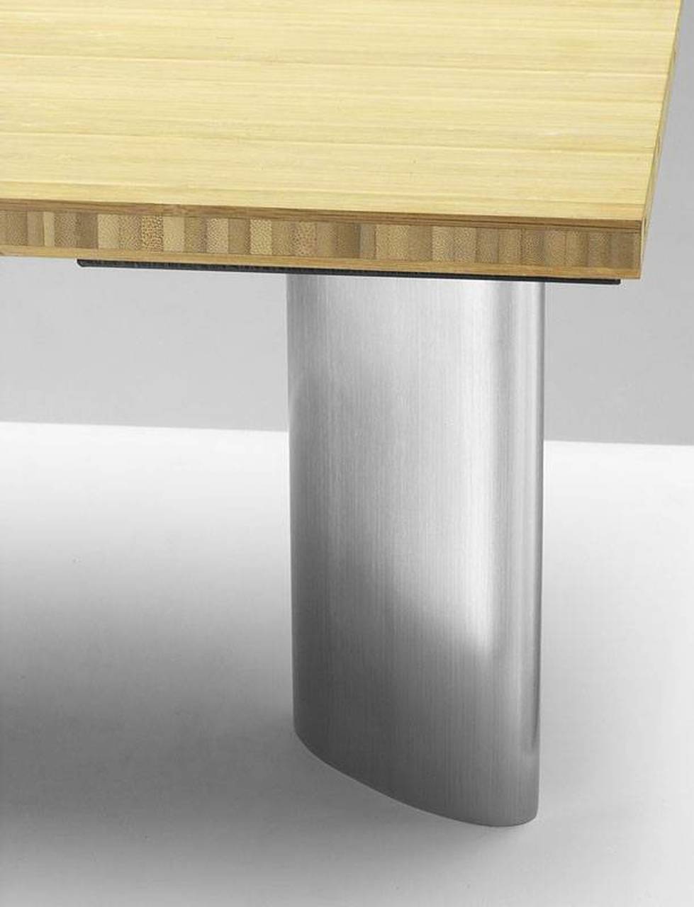 Ellipse Stainless Steel Table Leg