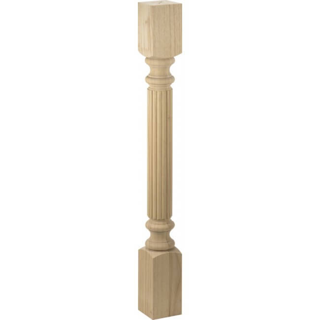 Reeded Leg - 35-1/4" Reeded Leg - 35-1/4"