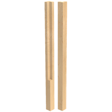 Square Notched Posts 34-1/2