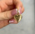 18KT Puffy Gold Heart Pendant, Estate 18KT Yellow Gold Love Necklace, Gift for Her, Hollow Preloved High Polish Valentines Day Jewellery